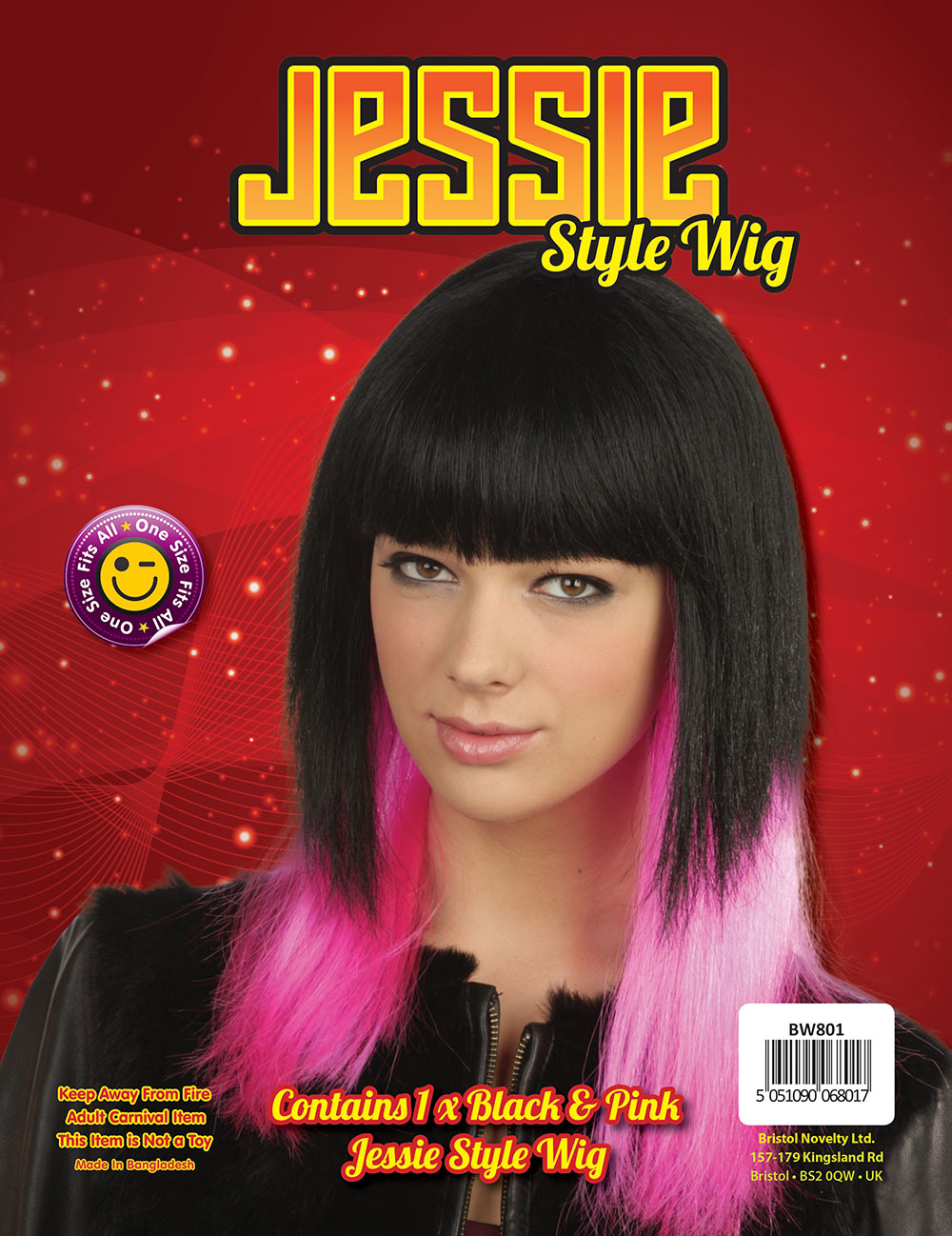 Jessie Style. Black/Pink